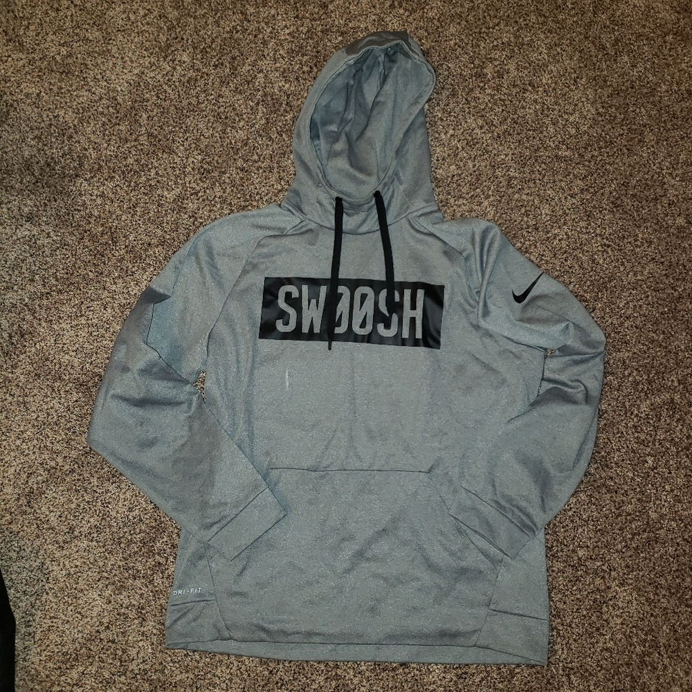 Gray Dri-Fit Nike Hoodie